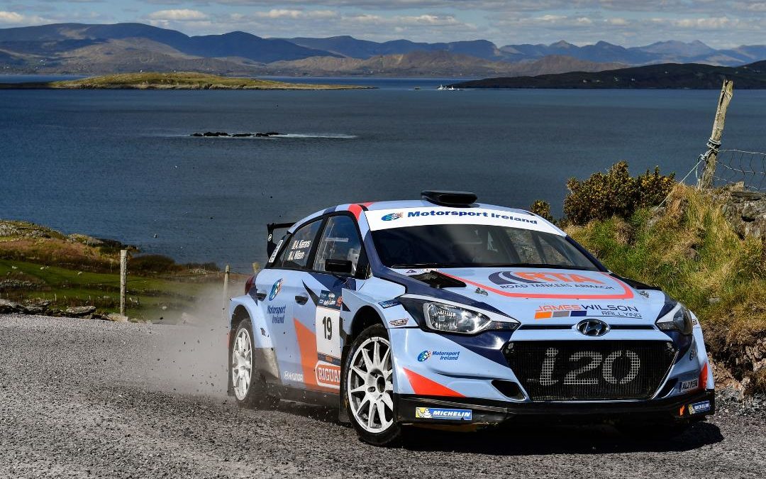 GREAT DEBUT DRIVE IN R5 BY JAMES IN KILLARNEY RALLY